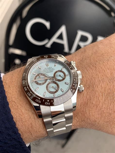 rolex daytona platino peso|rolex daytona watch price.